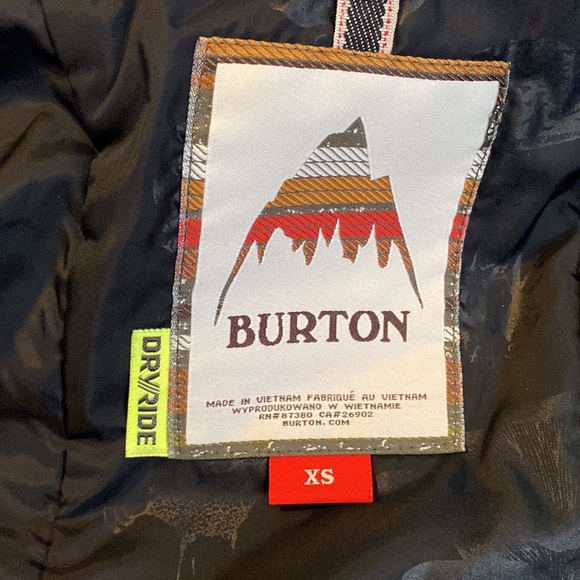 Burton Dryride Da Nang Zip Up Jacket - Picture 12 of 14